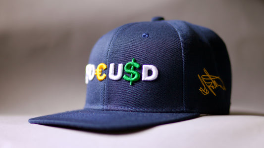 Blue & White Cap